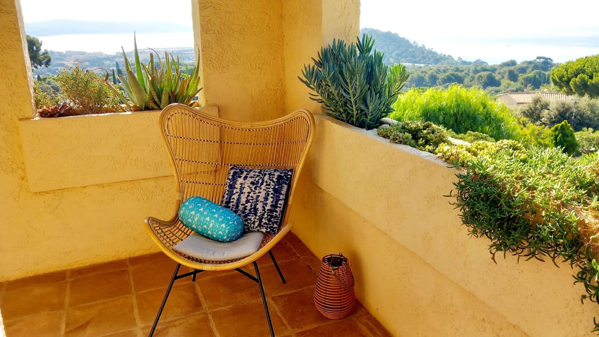4-Star Private Villa With Heated Pool And Panoramic Sea View At Gulf De Saint Tropez Cavalaire-sur-Mer Exterior foto